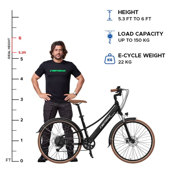 Emotorad Plymouth Elektriskcykel  One Size / 470Wh