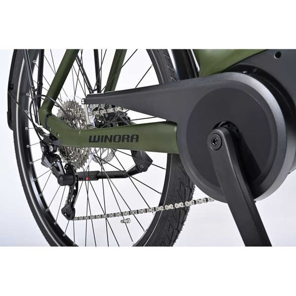 Winora Tria 10 Wave Sähköpyörä Vihreä L / 500Wh