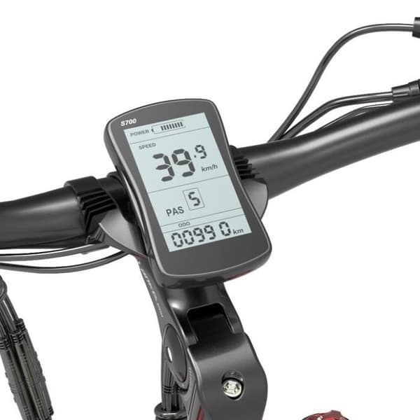 LANKELEISI X3000 PLUS elcykel 17,5Ah 48V 1000W 43KM-H aluminiumhjul 20" grå