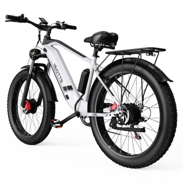 DUOTTS F26 Elcykel 750W*2 Dubbla motorer 20Ah LG Batteri 26*4,0 Fettdäck 55 graders klättring