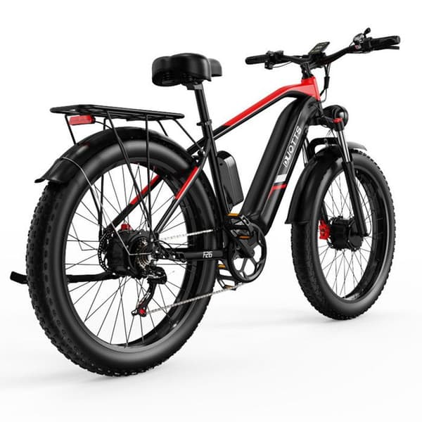 DUOTTS F26 - Elcykel - 26" hjul - 750W*2 Dubbelmotor - 48V/20Ah Samsung-batteri - 7 SHIMANO-hastigheter - Med app