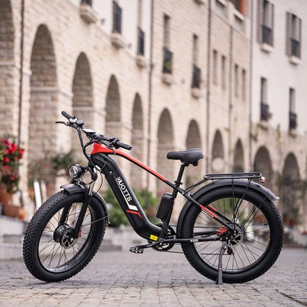 DUOTTS F26 - Elcykel - 26" hjul - 750W*2 Dubbelmotor - 48V/20Ah Samsung-batteri - 7 SHIMANO-hastigheter - Med app