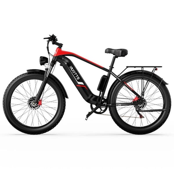 DUOTTS F26 - Elcykel - 26" hjul - 750W*2 Dubbelmotor - 48V/20Ah Samsung-batteri - 7 SHIMANO-hastigheter - Med app