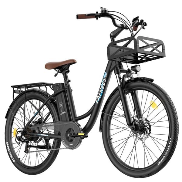 Fafrees F26 Lasting Elcykel - 250W Motor - 36V 20,3 Ah Batteri - 26*1,95'' Däck - Maxhastighet 25 km/h - Räckvidd 140 km