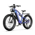 Miniatyrbild 1 av 6: DUOTTS E26 - Elcykel - 26*4,0" hjul - Bafang 750W motorer - 48V20Ah batterier - 120KM räckvidd - LCD-skärm - APPLIKATION