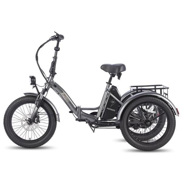 FAFREES F20 Mate Elcykel - 500W Motor 48V18.2AH Batteriassisterad räckvidd 110KM Hydrauliska bromsar - Grå