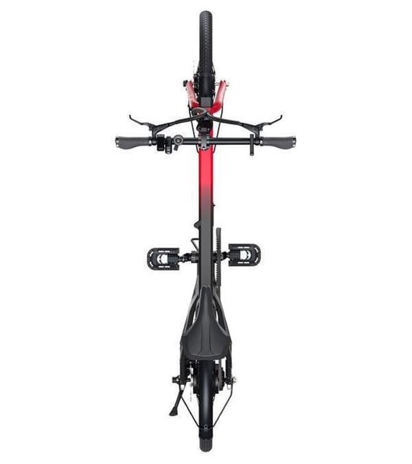 ENGWE P20 hopfällbar elcykel 20 tum stadscykel Räckvidd 100km 350W motor 32km/h Skivbroms 36V9.6Ah batteri röd