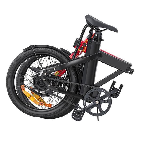 ENGWE P20 hopfällbar elcykel 20 tum stadscykel Räckvidd 100km 350W motor 32km/h Skivbroms 36V9.6Ah batteri röd