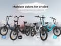 Miniatyrbild 2 av 6: Samebike CY20 560 W 32 km/h 20" MTB hopfällbar elcykel Vit
