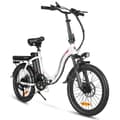 Miniatyrbild 1 av 6: Samebike CY20 560 W 32 km/h 20" MTB hopfällbar elcykel Vit