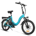 Miniatyrbild 1 av 6: Samebike CY20 hopfällbar elcykel 560 W 32 km/h 20" Mountainbike grön