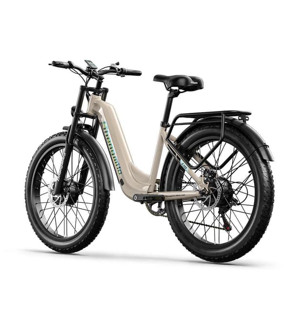 Shengmilo S700 26" rasvarengas sähköpyörä aikuisille, 2000W kaksoismoottorit, 17.5AH irrotettava SAMSUNG-akku, 50km/h suurin nopeus, värinäyttö