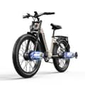 Pikkukuva 1 / 11: Sähköinen maastopyörä Shengmilo S700 2000W Dual Motor 48V 17.5Ah Samsung Lithium Akku 48KM/H Sähköpyörän leveä rengas 26 tuuman sähköpyörä
