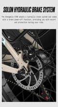 Miniatyrbillede 7 af 11: Voksen El-cykel  S700 2000W Dual Drive Fat Tire 17,5AH Batteri El-cykel 48KM/H Elektrisk Mountainbike