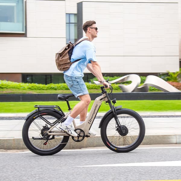 Voksen El-cykel  S700 2000W Dual Drive Fat Tire 17,5AH Batteri El-cykel 48KM/H Elektrisk Mountainbike