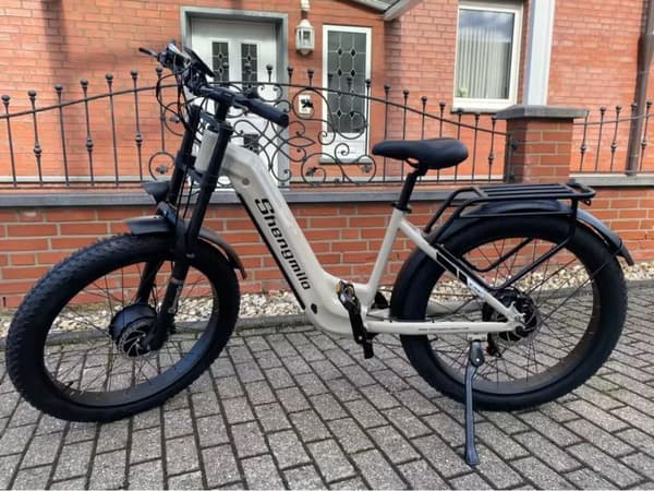 El-cykler Shengmilo S700 2000W Motor 48V17.5AH Batteri 45KM/H Dobbeltmotor Elektrisk Mountainbike Elektrisk Bycykel