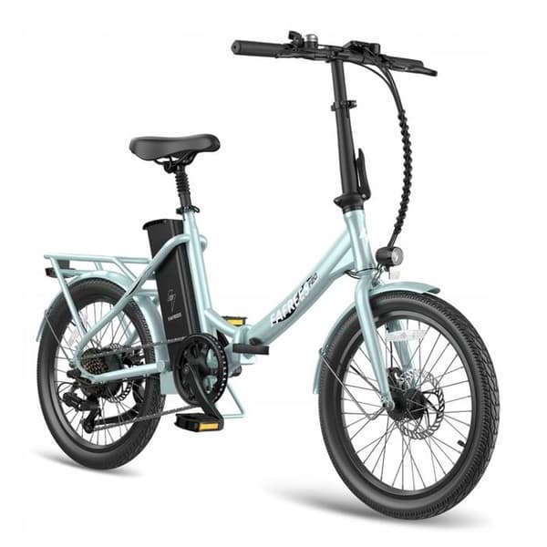 Fafrees F20 Lasting Green E-Bike Folding 20 Inch med batteri 36V 18,2A, 250W 25 km/h SHIMANO 7