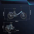 Miniatyrbild 4 av 6: Fafrees F20 Lasting Green E-Bike Folding 20 Inch med batteri 36V 18,2A, 250W 25 km/h SHIMANO 7