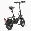 Miniatyrbillede 3 af 11: DYU C3 14'' folde elcykel med 250W motor og 7,5AH batteri, pedalstøttet rækkevidde op til 34KM.