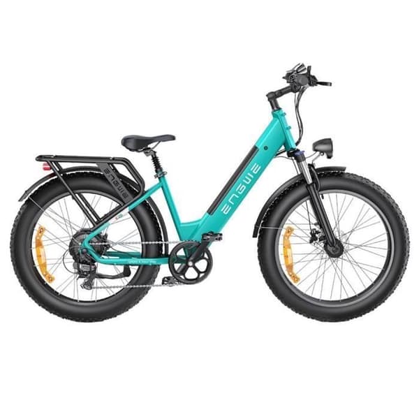 dam elektrisk vtc cykel ENGWE E26 ST 26 tum city fat bike 250W motor Räckvidd 140km dubbelfjädring 48V16AH blå