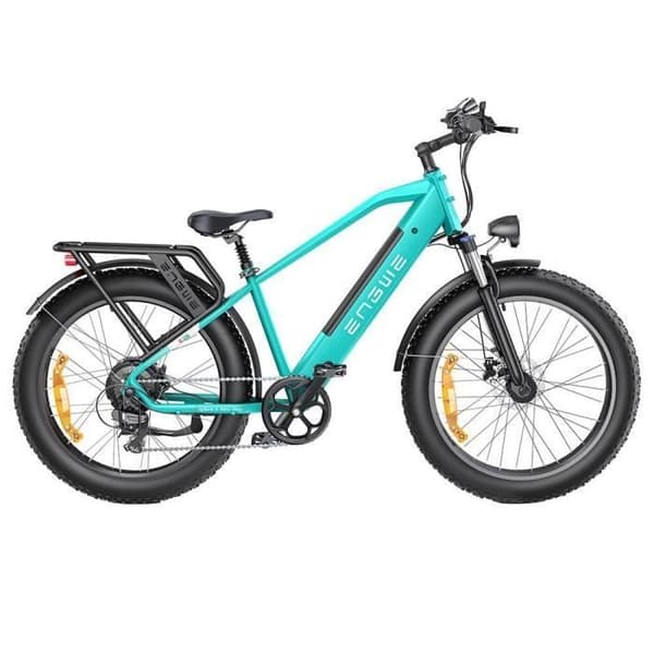 ENGWE E26 Elcykel - 48V 16Ah batteri - 250W Motor - Shimano 7 hastigheter - Räckvidd 140km Grön