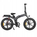 Miniatyrbild 1 av 6: Engwe X20 elcykel M ram aluminiumhjul 24" svart 1000W Bateria 48V 14,4Ah + 7,8Ah (dubbelbatteriversion)