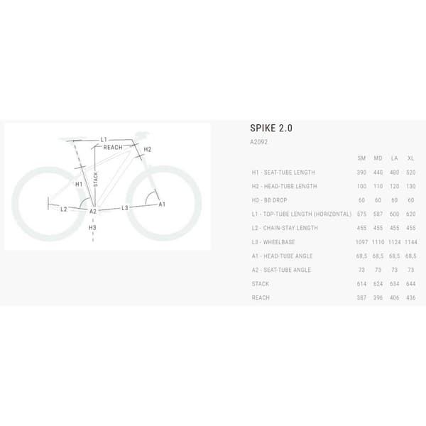 Bh Spike 2.0 29´´ Altus 2025 Mtb Cykel Blå XL