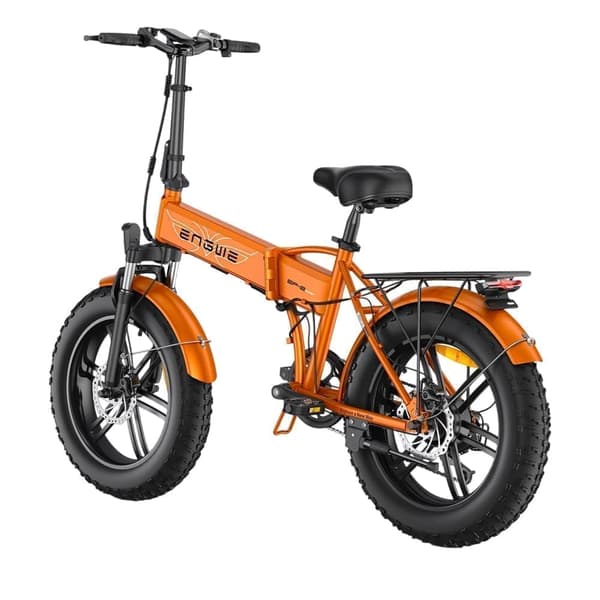ENGWE EP-2 Boost aikuisten sähköpyörä, kokoontaitettava, 250W moottori, 48V 13AH akku, 20''*4'' rengas, 7 vaihdetta.