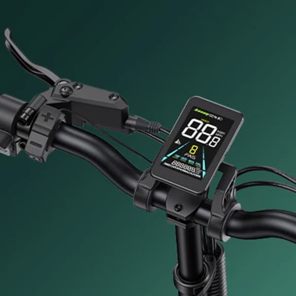 ENGWE Engine Pro 2.0 voksen folde elcykel, fuld affjedring, 750W motor, 16AH batteri, 8 gear, fedt dæk,Sort