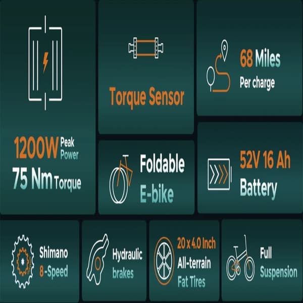 ENGWE Engine Pro 2.0 aikuisten kokoontaittuva sähköpyörä, täysjousitus, 750W moottori, 16AH akku, 8 vaihdetta, rasvarengas,sininen