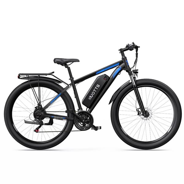 DUOTTS C29 750W sähköinen maastopyörä, 15AH akku, Shimano 21-nopeuksinen, sopii aikuisille, hydraulinen jarru