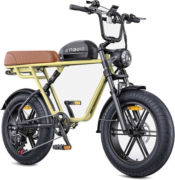 ENGWE M1 15,6AH 48V 250W 20 Inch 90KM Elcykel Gul