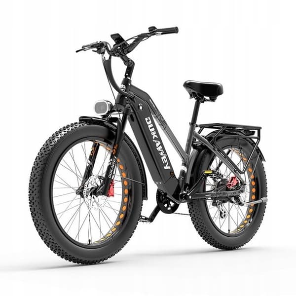 Elcykel DM530Plus Batteri Samsung1000W 52V 20AH 52km/h Hydraulisk grå