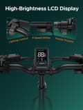 Pikkukuva 7 / 8: ENGWE Engine Pro 2.0 1200 W huipputeho 75 N.m vääntömomenttianturi Ebike, 4.0 * 20" rasvarenkaan taitettava sähköpyörä aikuisille, 52V 16AH akku