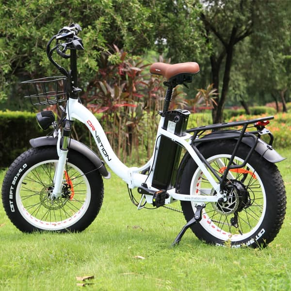 Elcykel DrVetion CT20 för vuxna, hopfällbar, 750W motor, 15ah/20ah Samsung batteri, oljebroms, 20'' fett däck.