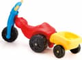 Miniatyrbillede 2 af 2: Dolu trehjulet cykel med trailer