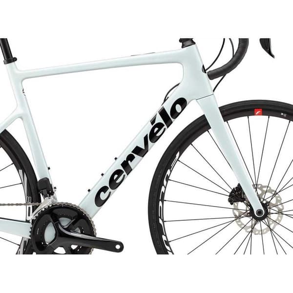 Cervelo Caledonia 105 R7150 Di2 2023 Maantiepyörä Valkoinen 48