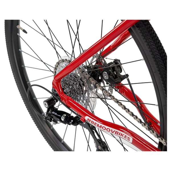 Bemoov R26´´ Cs-h100 10s 2024 Gravelcykel Rød 10-16 Years Dreng