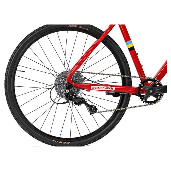 Bemoov R26´´ Cs-h100 10s 2024 Gravelcykel Rød 10-16 Years Dreng