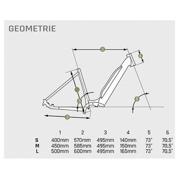 Granville E-absolute 34 Altus Elektriskcykel Søvfarvet L / 400Wh