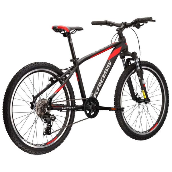 Kross Level 2.0 24´´ Tourney Tx800 2023 Mtb Cykel Svart  Pojke