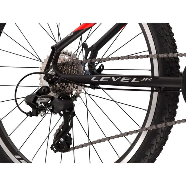 Kross Level 2.0 24´´ Tourney Tx800 2023 Mtb Cykel Svart  Pojke