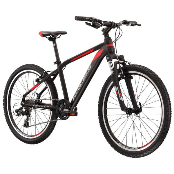 Kross Level 2.0 24´´ Tourney Tx800 2023 Mtb Cykel Svart  Pojke