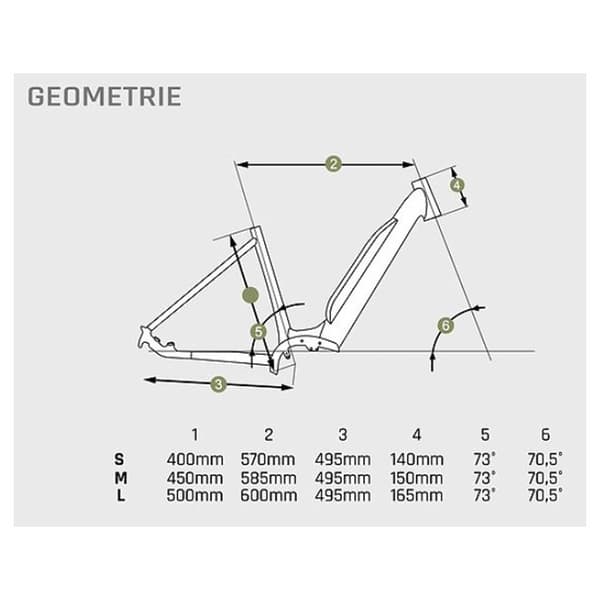 Granville E-absolute 35 Plus Altus Elektriskcykel Grå S / 500Wh