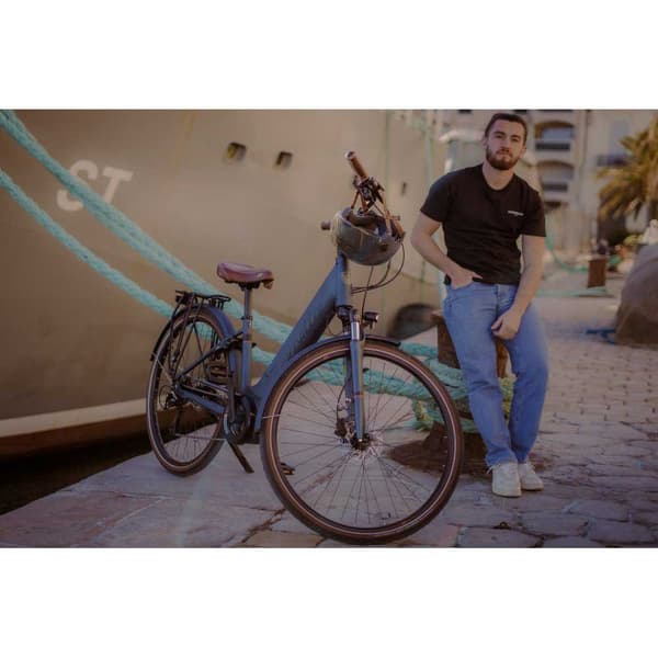 Granville E-integrated 30 Wave Bosch Active Line Elcykel Blå L / 400Wh