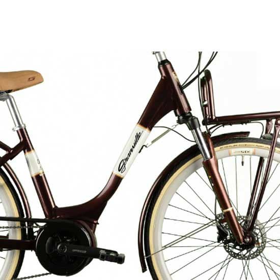 Granville E-summerside Bosch Active Plus Elektriskcykel Rød M / 400Wh