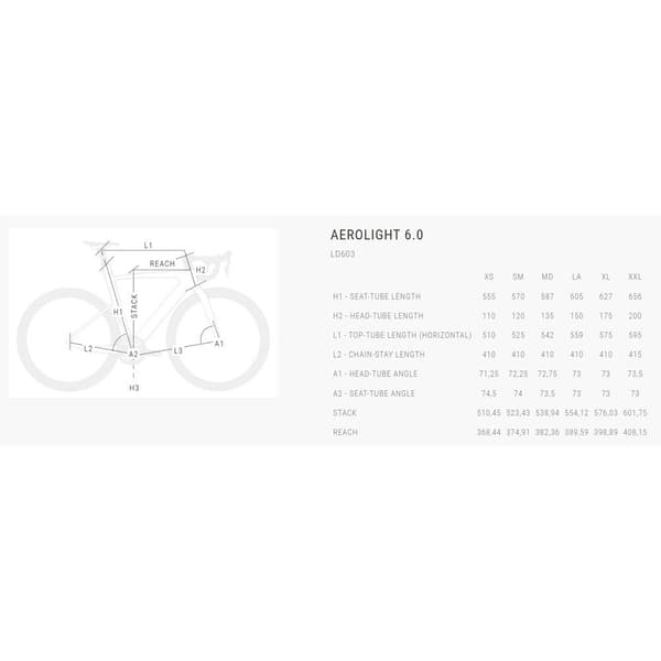 Bh Aerolight 6.0 105 Di2 2023 Landevejscykel Blå M