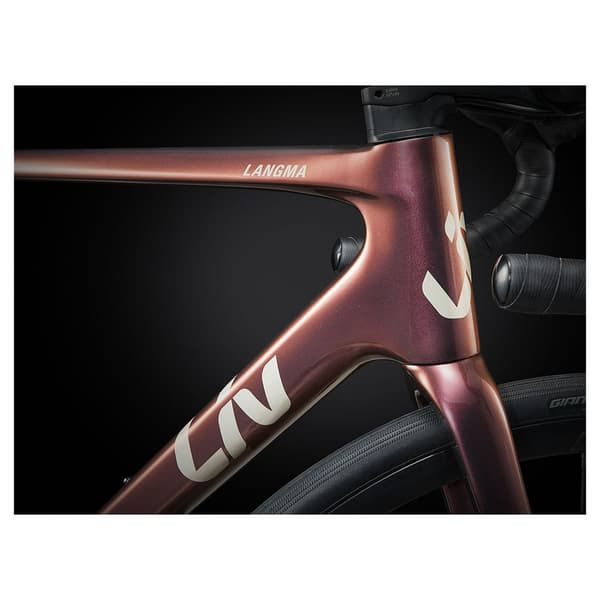 Liv Langma Advanced 1-pc 105 Di2 Rd-r7150 2025 Landevejscykel Rosa XS