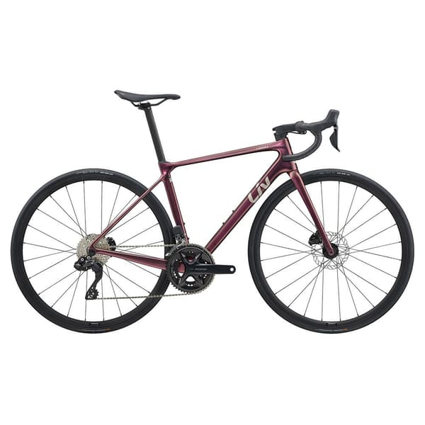 Liv Langma Advanced 1-pc 105 Di2 Rd-r7150 2025 Landevejscykel Rosa XS