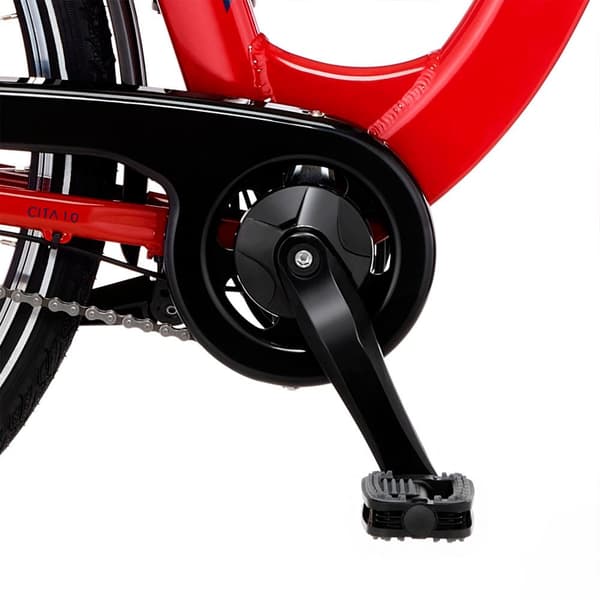 Fischer Bikes Cita 1.0 28´´ 2022 Elektriskcykel Rød 44 / 317Wh